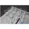 Image 2 : (13) Glass Drinking Goblets (Heavy)