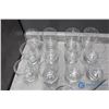 Image 4 : (13) Glass Drinking Goblets (Heavy)