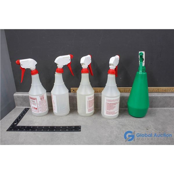 (5) 710ml Multi-Purpose Spray Bottles