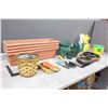 Image 1 : Planters, Tools, Water Can, Gloves, etc
