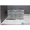 Image 1 : (2) Plastic Drawer Storage Orginizers