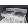 Image 4 : (2) Plastic Drawer Storage Orginizers