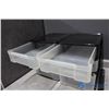 Image 5 : (2) Plastic Drawer Storage Orginizers