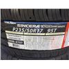 Image 2 : SET OF 4 FALKEN SINCERA TOURING SN211 P235/50 R 17 95T M+S ALL SEASON PERFORMANCE VEHICLE TIRES