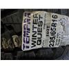 Image 2 : SET OF 2 TEMPRA WINTER QUEST 235/65 R 16 103T WINTER SEASON PERFORMANCE VEHICLE TIRES