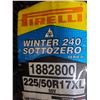 Image 2 : SET OF 2 PIRELLI WINTER 240 SOTTOZERO 225/50 R 17XL 98V WINTER SEASON PERFORMANCE VEHICLE TIRES