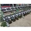 Image 2 : GREY STAR TRAC 3 TIER 10 - 50 COMMERCIAL WEIGHT RACK ( RACK ONLY )