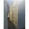 Image 2 : NEW 98 1/2"H X 86"W X 107"L BEIGE COMMERCIAL OFFICE SHIPPING CONTAINER WITH SIDE MAN DOOR,