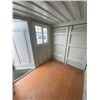 Image 5 : NEW 86"H X 77"W X 97 3/4"L BEIGE COMMERCIAL OFFICE SHIPPING CONTAINER WITH SIDE MAN DOOR,
