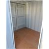 Image 3 : NEW 86"H X 77"W X 97 3/4"L BEIGE COMMERCIAL OFFICE SHIPPING CONTAINER WITH SIDE MAN DOOR,