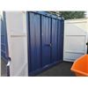 Image 2 : BLUE 20'L X 102"H WATER STORAGE SHIPPING CONTAINER WITH DRAINAGE / FILLING SPOUT