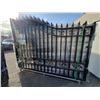 Image 2 : GREATBEAR BLACK 20' BI-PARTING WROUGHT IRON GATE