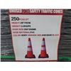 Image 2 : PALLET OF 250 UNUSED STEELMAN PVC SAFETY TRAFFIC CONES