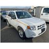 Image 2 : 2010 FORD ESCAPE HYBRID, 4DR SUV, WHITE, VIN # 1FMCU4K3XAKC80852