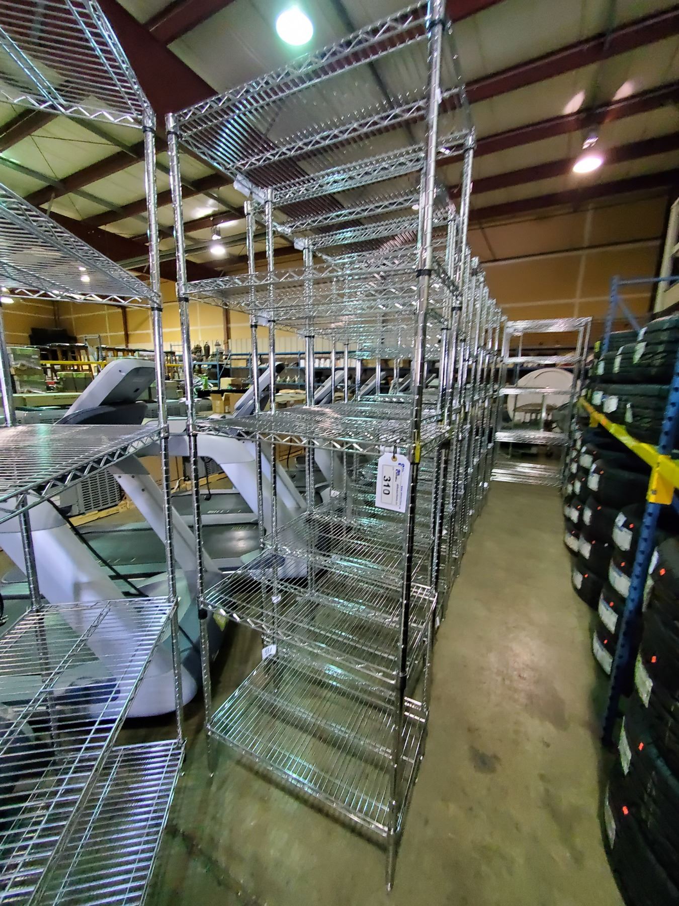 Ss Metro Racks 5 TIER STAINLESS STEEL METRO STYLE RACKING H87