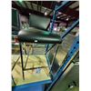 Image 2 : BLUE METRO 2 TIER MOBILE PRODUCT CART WITH WET FLOOR SIGN AND STYLIZED CASH-RESISTER GUARD