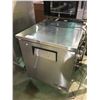 Image 1 : TRUE STAINLESS STEEL COMMERCIAL MOBILE SINGLE DOOR COOLER MODEL: TUC-27