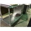 Image 2 : STAINLESS STEEL COMMERCIAL MOBILE PISTON SAUSAGE STUFFER/PREP TABLE