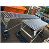Image 2 : 3 VARIOUS SIZE MOBILE ROLLER CONVEYORS