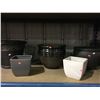 Image 2 : SHELF OF ASSORTED SIZED DECORATIVE PLANTER POTS