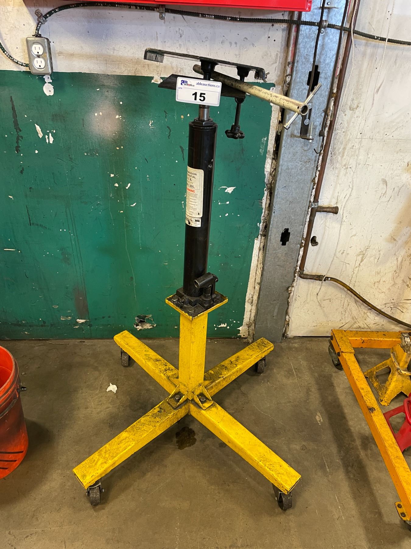 Diff Jack YELLOW 1000LBS MOBILE INDUSTRIAL TRANSMISSION / DIFFERENTIAL JACK