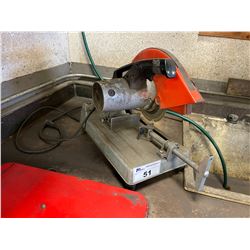 ORANGE MAKITA ELECTRIC METAL CUTTING CHOP SAW