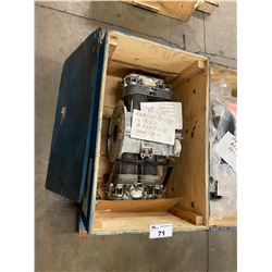 CRATE WITH RE-BUILT VOLKSWAGEN ENGINE