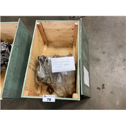 CRATE WITH RE-BUILT VOLKSWAGEN TRANSMISSION