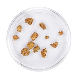 Lot of Gold Nuggets 2.58 Grams Total Weight