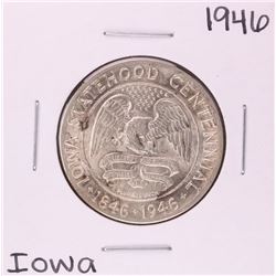 1946 Iowa Statehood Centennial Commemorative Half Dollar Coin