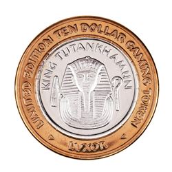 .999 Silver Luxor Las Vegas Nevada $10 Casino Limited Edition Gaming Token