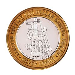 .999 Silver Silver Legacy Reno, Nevada $10 Casino Limited Edition Gaming Token