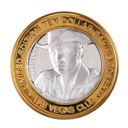 .999 Silver Las Vegas, Nevada Club $10 Casino Limited Edition Gaming Token