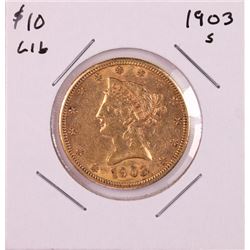 1903-S $10 Liberty Head Eagle Gold Coin
