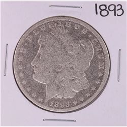 1893 $1 Morgan Silver Dollar Coin