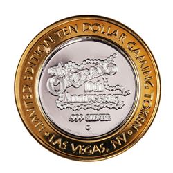 .999 Fine Silver The Orleans Las Vegas, Nevada $10 Limited Edition Gaming Token