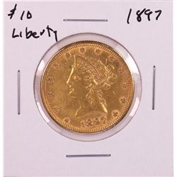 1897 $10 Liberty Head Eagle Gold Coin