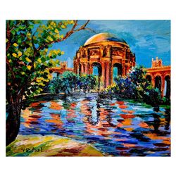 Yana Rafael "By The River" Original Acrylic On Canvas