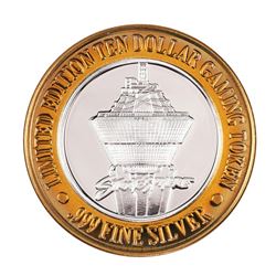.999 Silver Stratosphere Las Vegas, Nevada $10 Casino Limited Edition Gaming Token