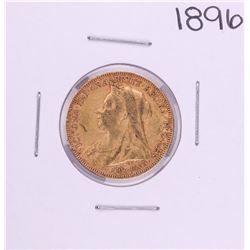 1896 Great Britain Sovereign Gold Coin