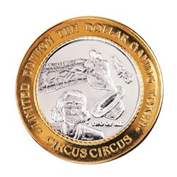 .999 Fine Silver Circus Circus Reno, Nevada $10 Limited Edition Gaming Token