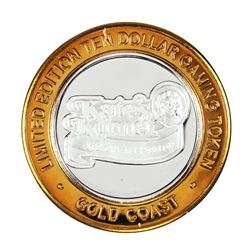 .999 Fine Silver Gold Coast Las Vegas, Nevada $10 Casino Limited Edition Gaming Token