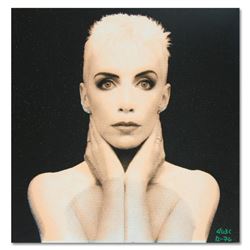 "Ringo" Daniel Funes "Annie Lennox" Original Mixed Media On Canvas (Warhol Protégé)