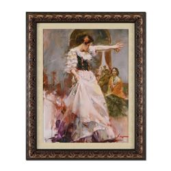 Pino (1939-2010) "Midnight Tango" Limited Edition Giclee On Canvas