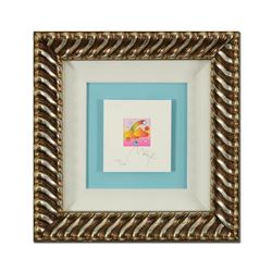 Peter Max "Rainbow With Clouds" Limited Edition Lithograph on Paper