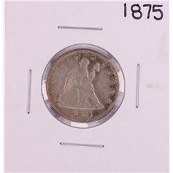 1875 Seated Liberty Twenty Cent Piece Coin