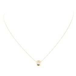 1.02 ctw Diamond Necklace - 14KT Yellow Gold