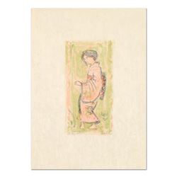 Edna Hibel (1917-2014), "Ume" Limited Edition Lithograph on Rice Paper, Numbered