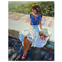 Howard Behrens (1933-2014), "Thinking It Over" Hand Signed Original Painting on