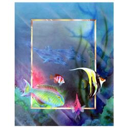 Ken Shotwell, "Underworld II" Hand Signed Original Panting with Certificate of A